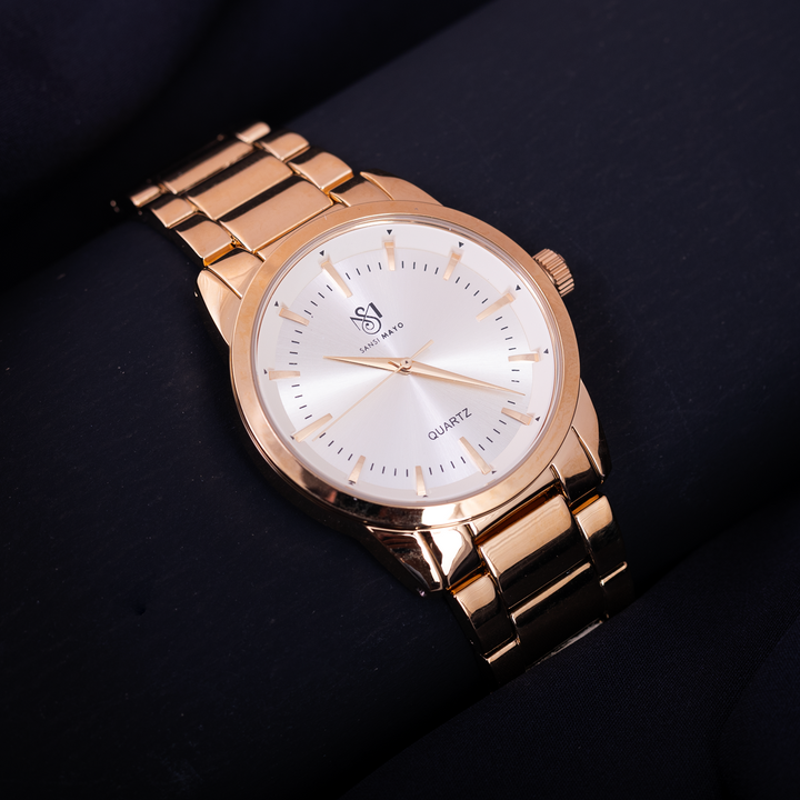 Nero Two-Tone Rose Gold Wrist Watch