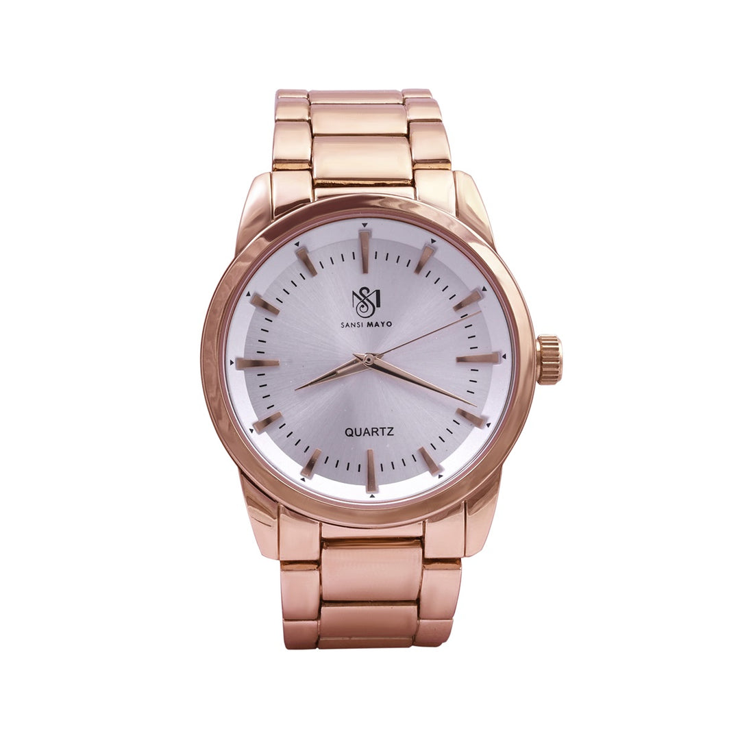 Nero Two-Tone Rose Gold Wrist Watch