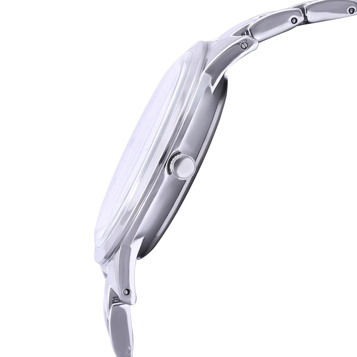 Nero Silver Wrist Watch