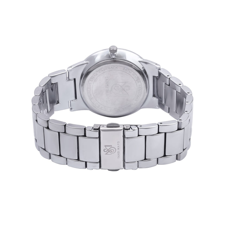 Nero Silver Wrist Watch