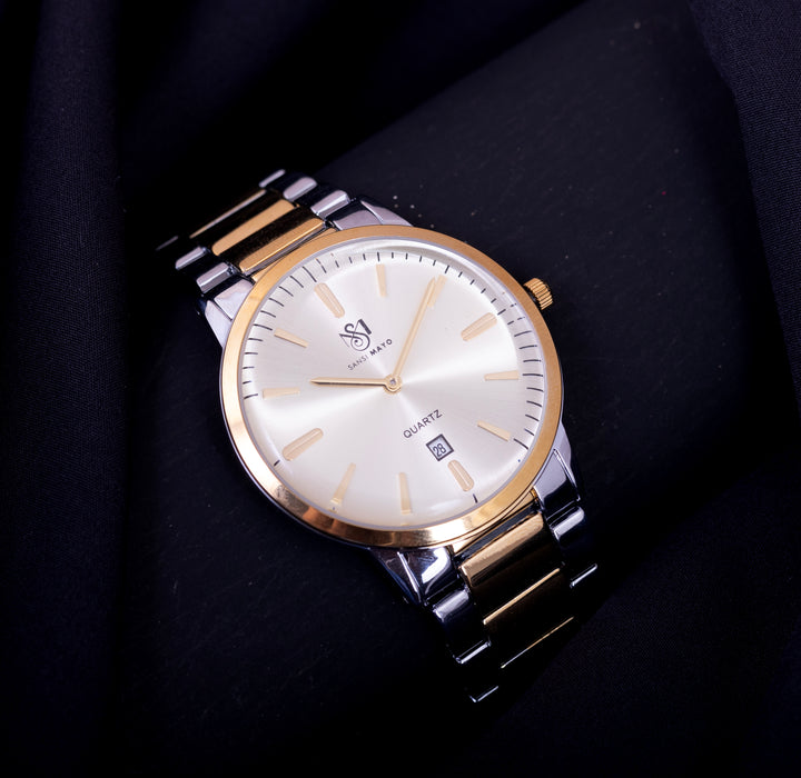 Nero Two-Tone Gold Wrist Watch
