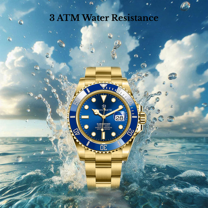 Zoro Crown Gold Analog
