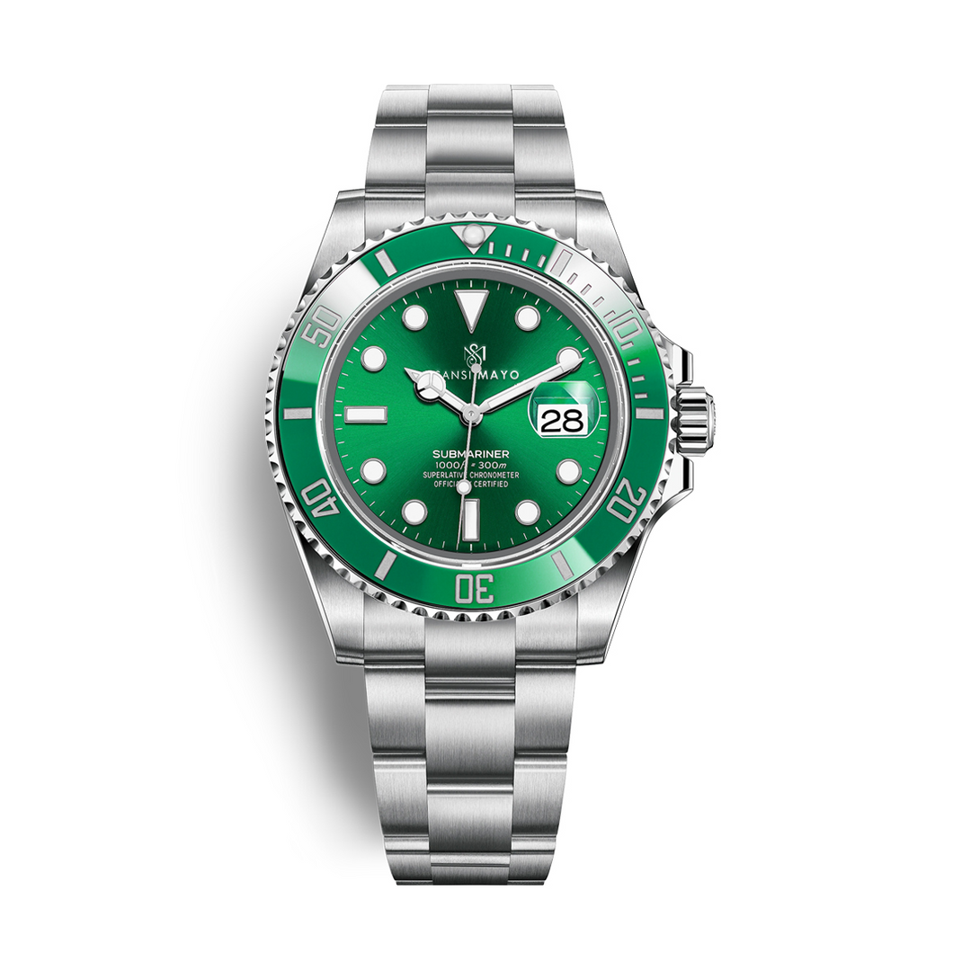 Zoro Emerald Steel Analog