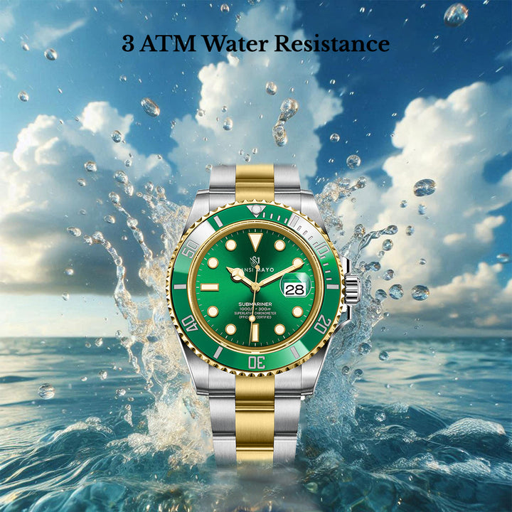 Zoro Hunter Green Analog
