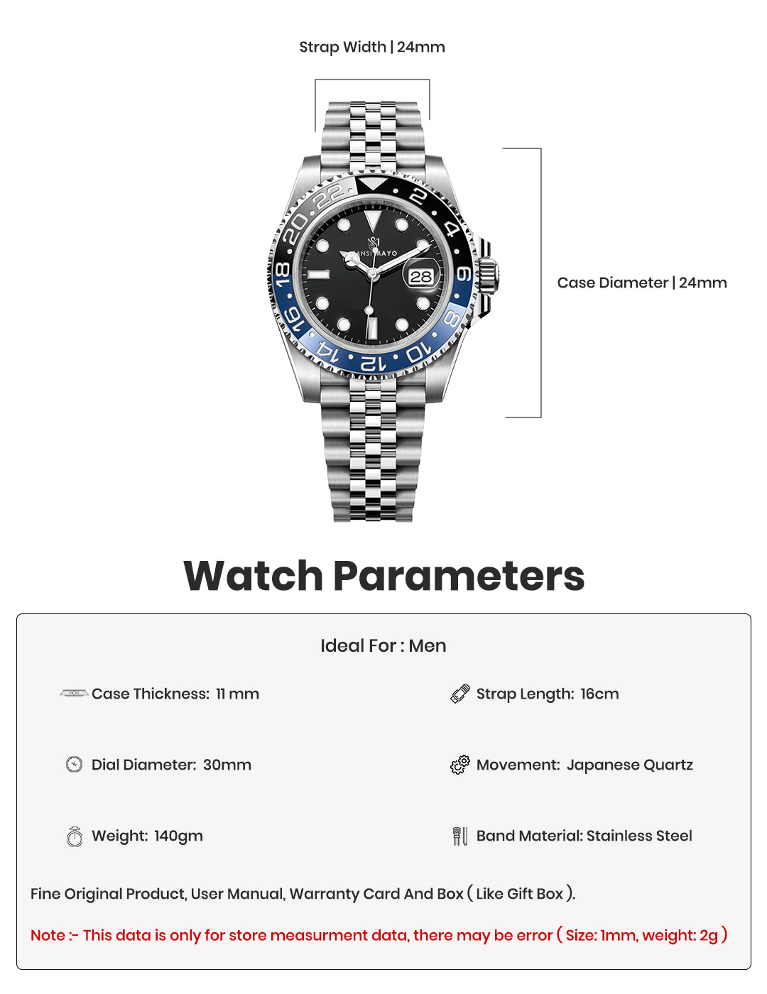 Dinos Midnight Silver Analog