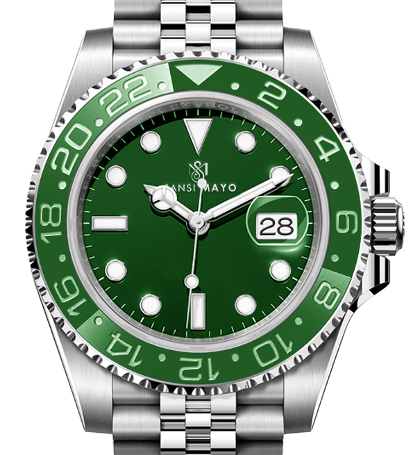 Dinos Green  Steel Analog