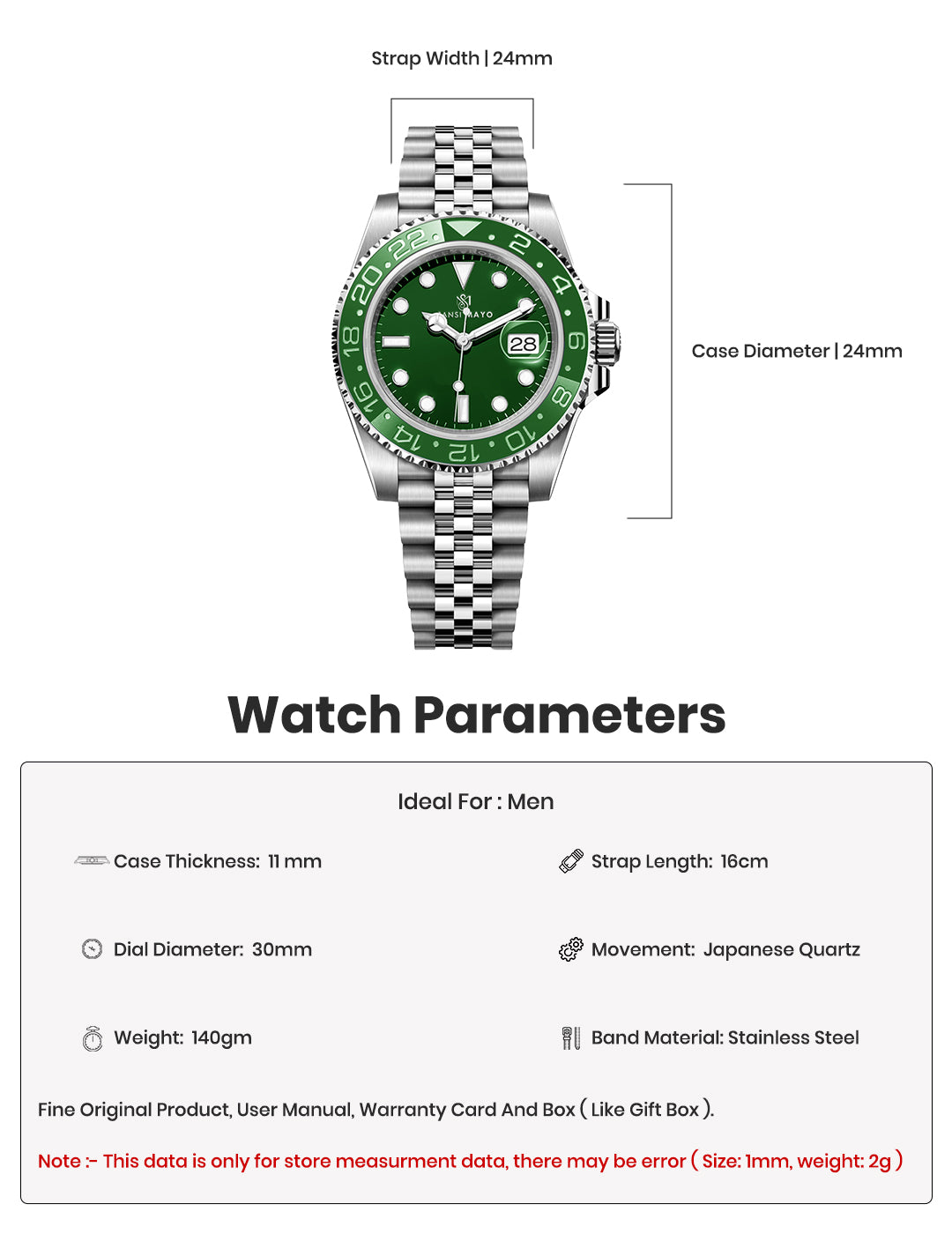 Dinos Green  Steel Analog