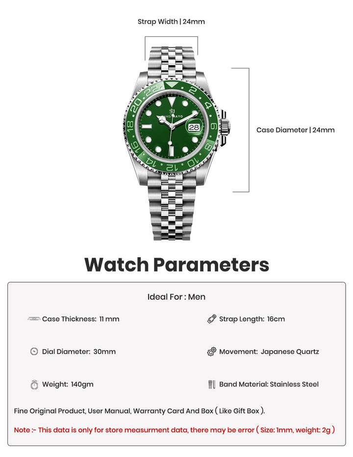 Dinos Green  Steel Analog