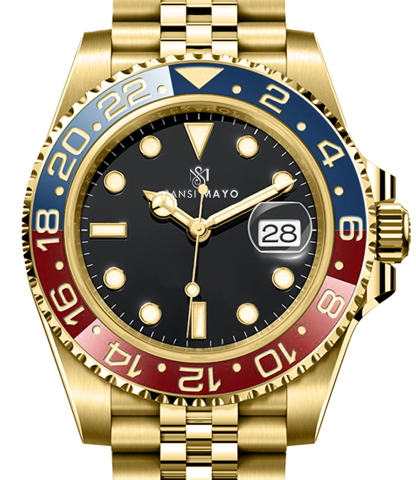 Dinos Rose Gold Steel Analog