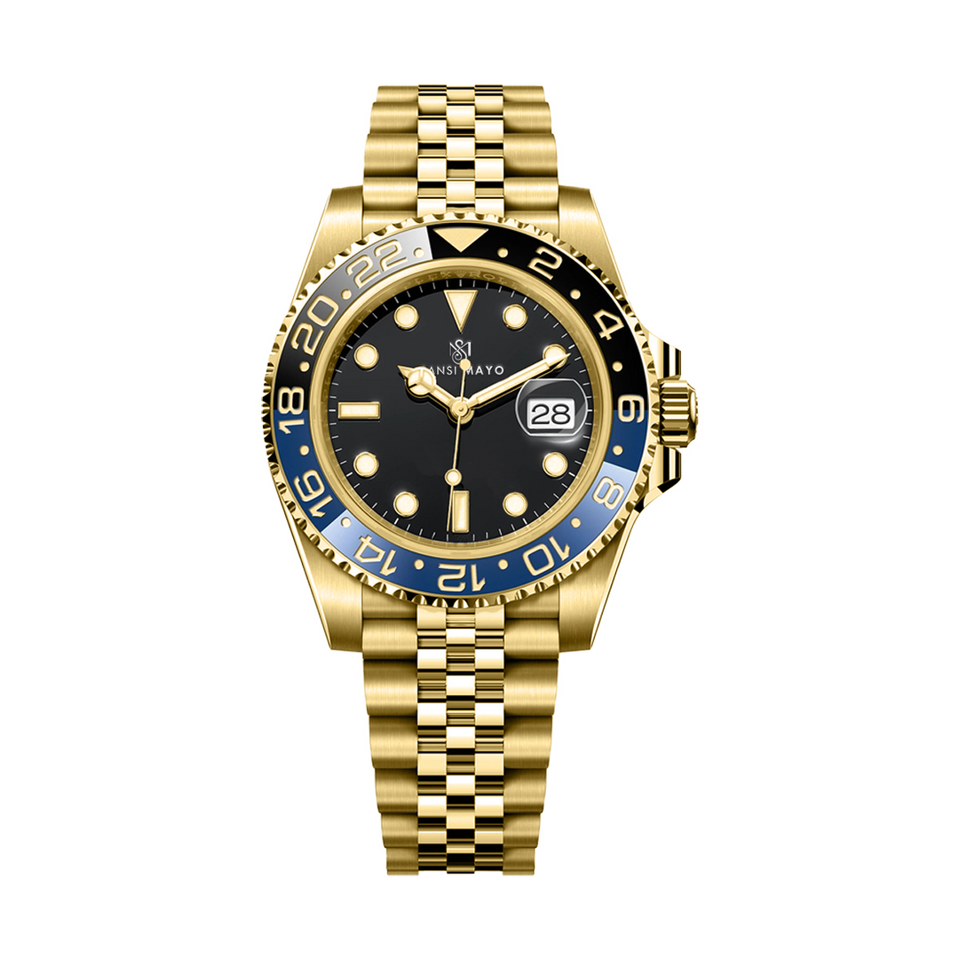 Dinos Onyx Black Gold Analog