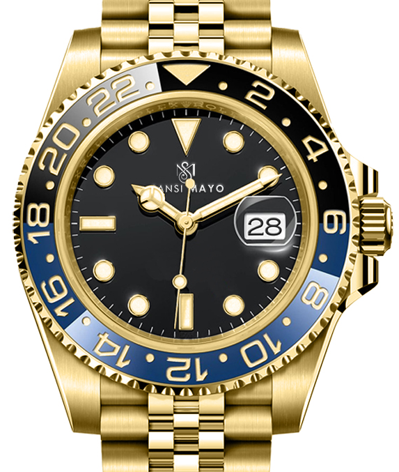 Dinos Onyx Black Gold Analog