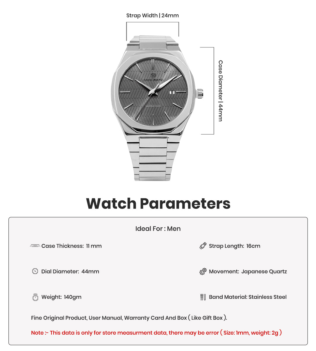 Brauo Ash Silver Analog
