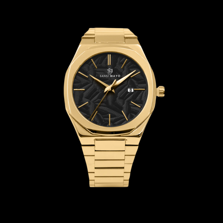Ridox Obsidian Black Two-Tone Analog