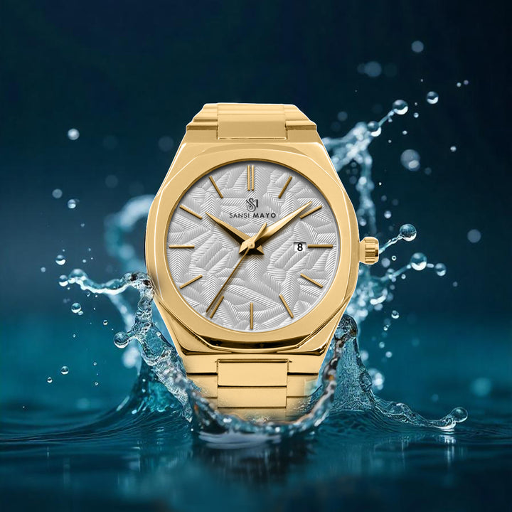 Ridox Frost White Two-Tone Analog