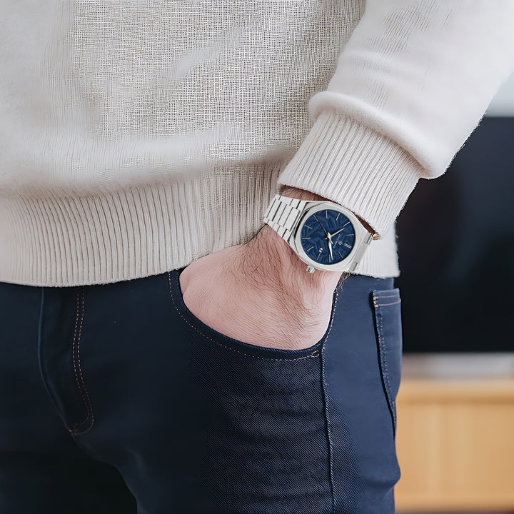 Ridox Deep Sapphire Two-Tone Analog