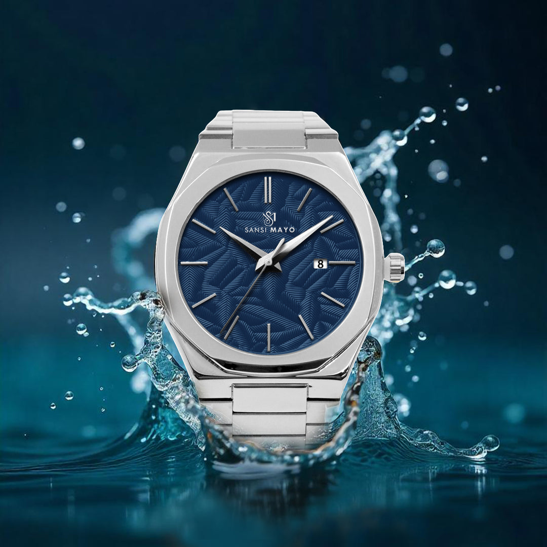 Ridox Deep Sapphire Two-Tone Analog