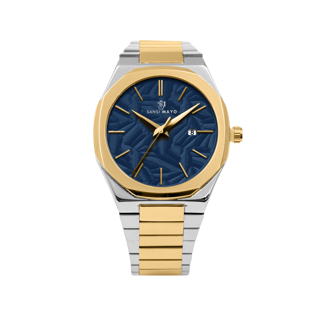 Ridox Royal Blue Two-Tone Analog