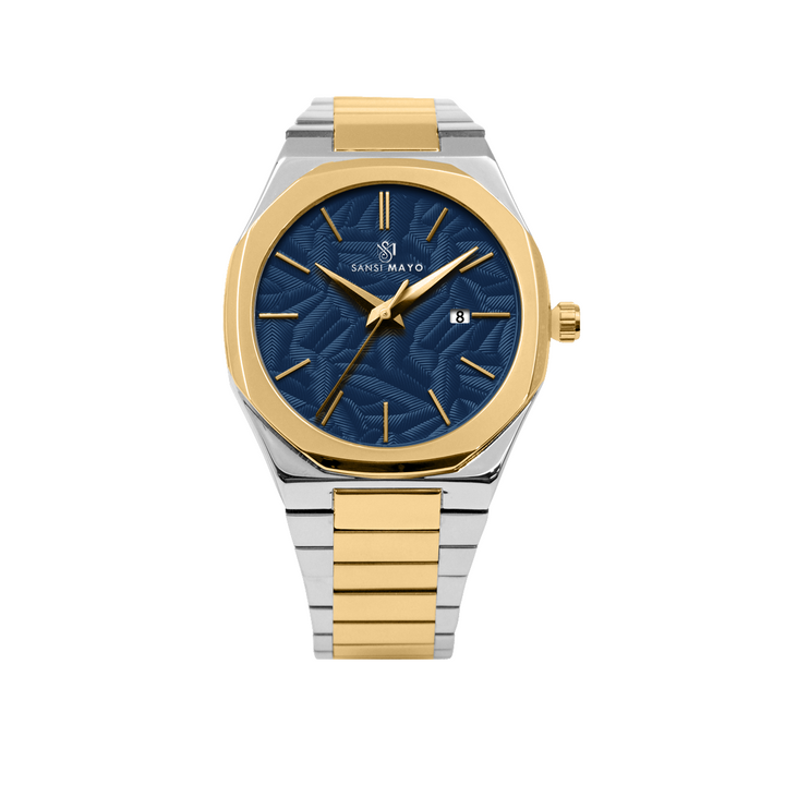 Ridox Royal Blue Two-Tone Analog