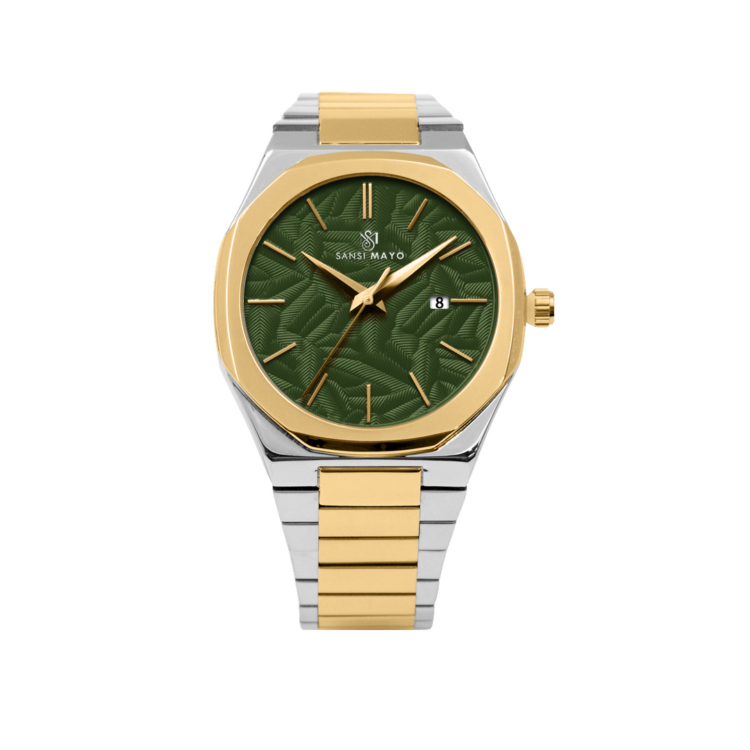 Ridox Forest Green Two-Tone Analog