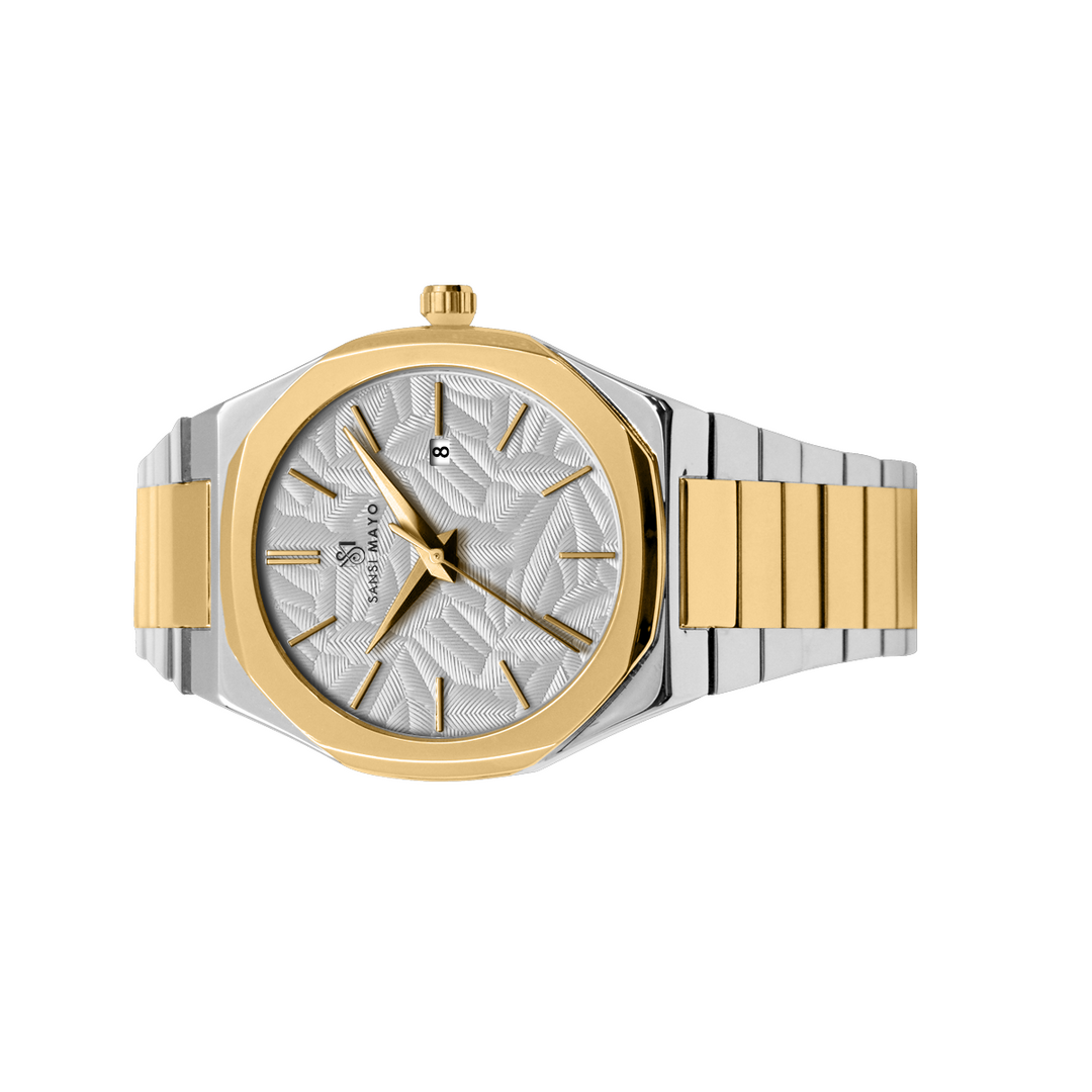 Ridox Gunmetal Grey Two-Tone Analog