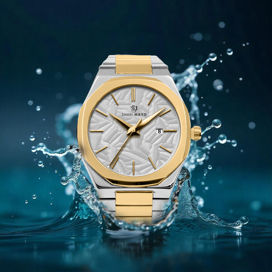 Ridox Gunmetal Grey Two-Tone Analog