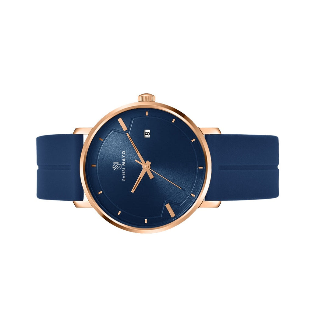 Uicto Deep Sapphire Blue Magnetic Lock Analog
