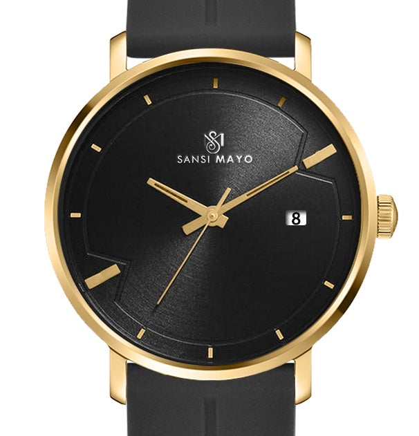 Uicto Obsidian Black Magnetic Lock Analog