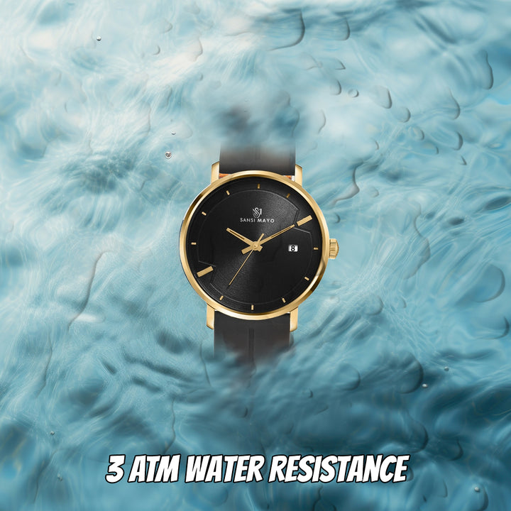 Uicto Obsidian Black Magnetic Lock Analog