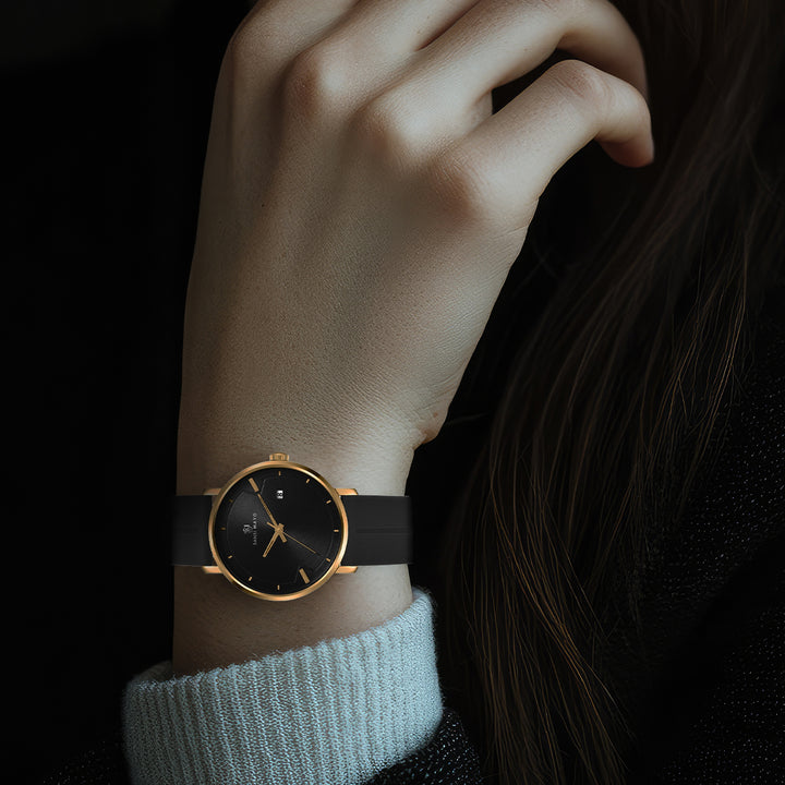 Uicto Obsidian Black Magnetic Lock Analog