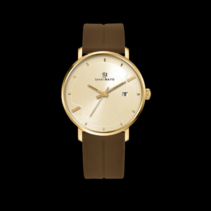 Uicto Luxe Gold Magnetic Lock Analog