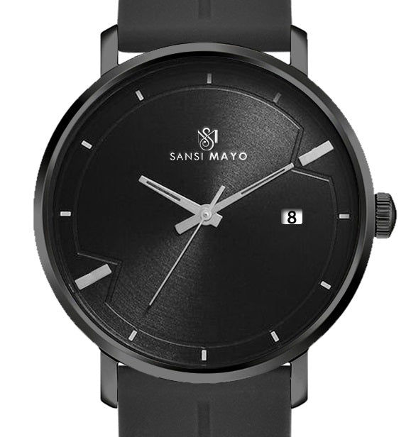 Uicto Onyx Black Magnetic Lock Analog