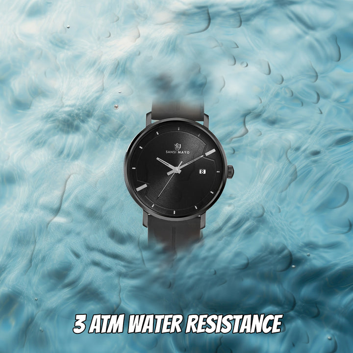 Uicto Onyx Black Magnetic Lock Analog