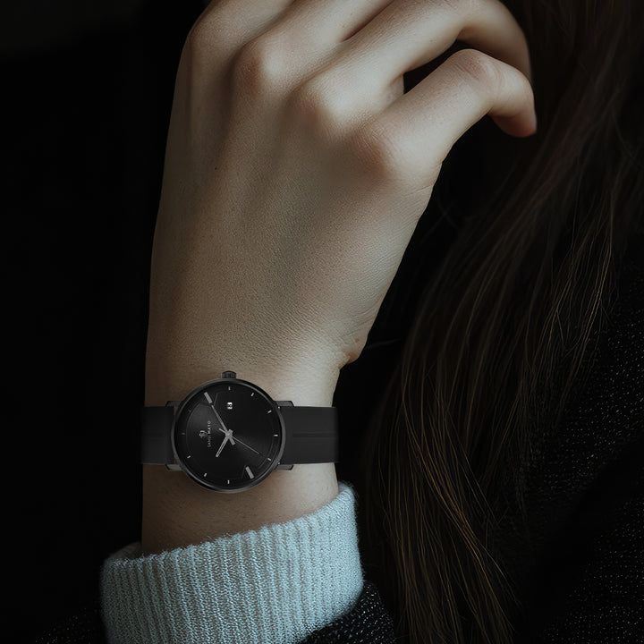 Uicto Onyx Black Magnetic Lock Analog