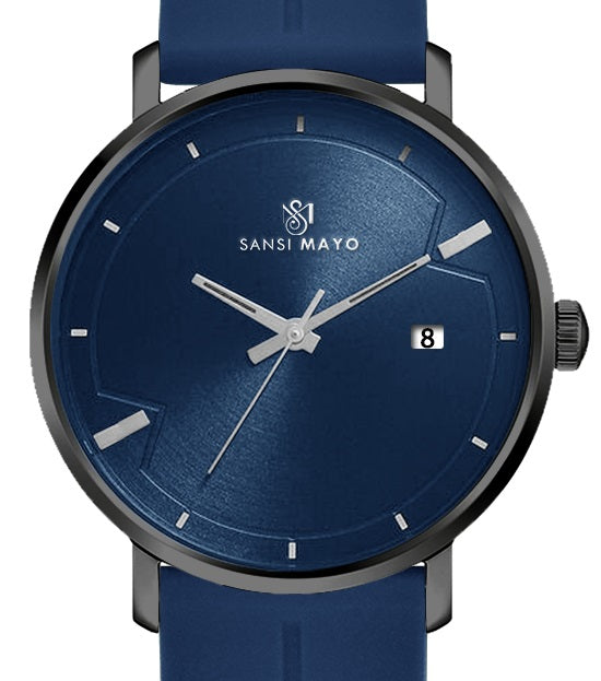 Uicto Royal Blue Magnetic Lock Analog