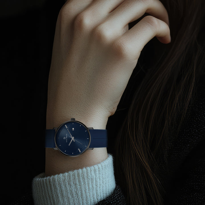 Uicto Royal Blue Magnetic Lock Analog
