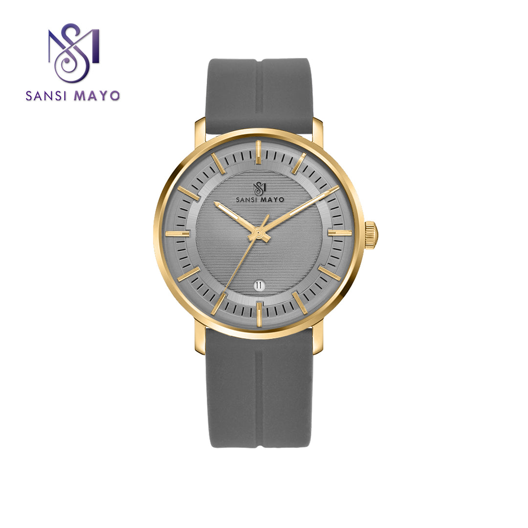 Rojar Steel Grey Analog