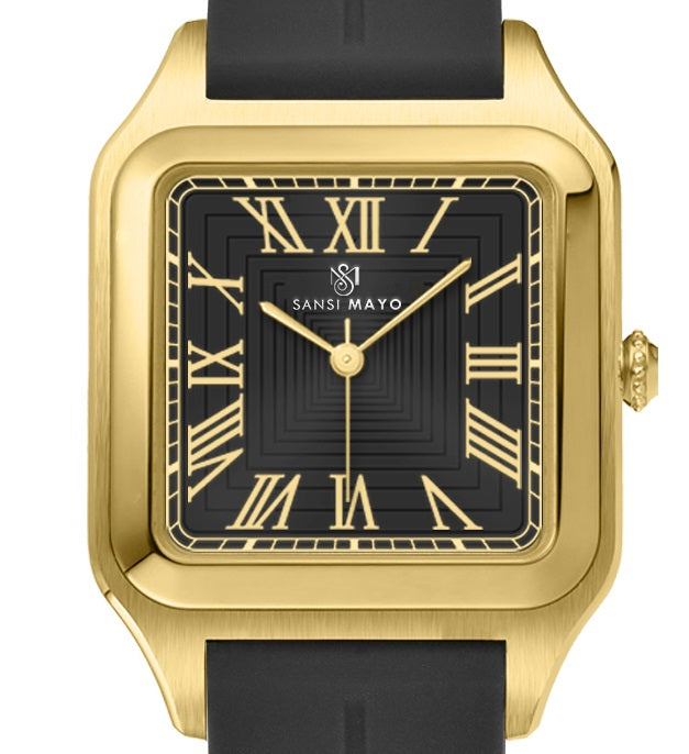 Mojo Obsidian Black Square Magnetic Analog