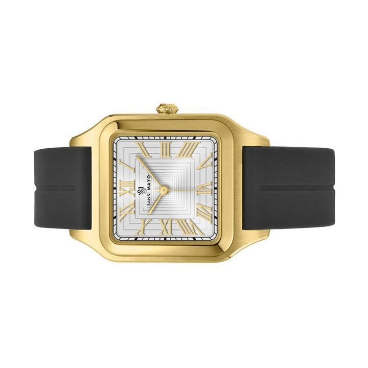 Mojo Pearl White Square Magnetic Analog