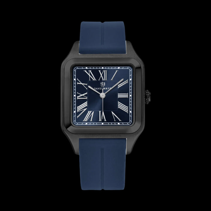 Albert Royal Blue Square Analog