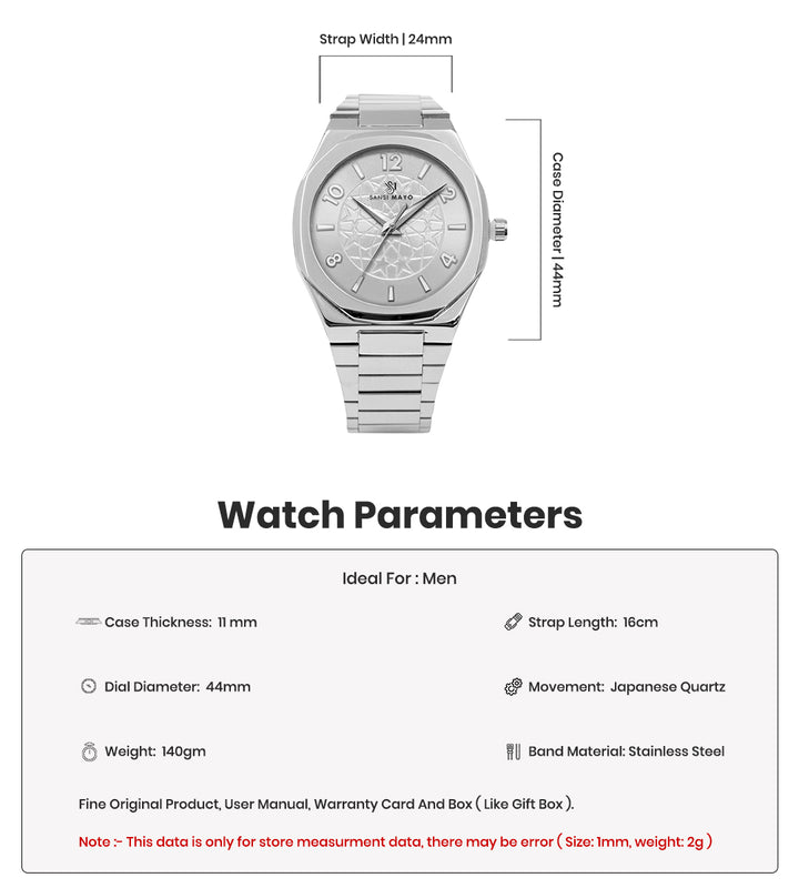 Marco Noir Silver Analog