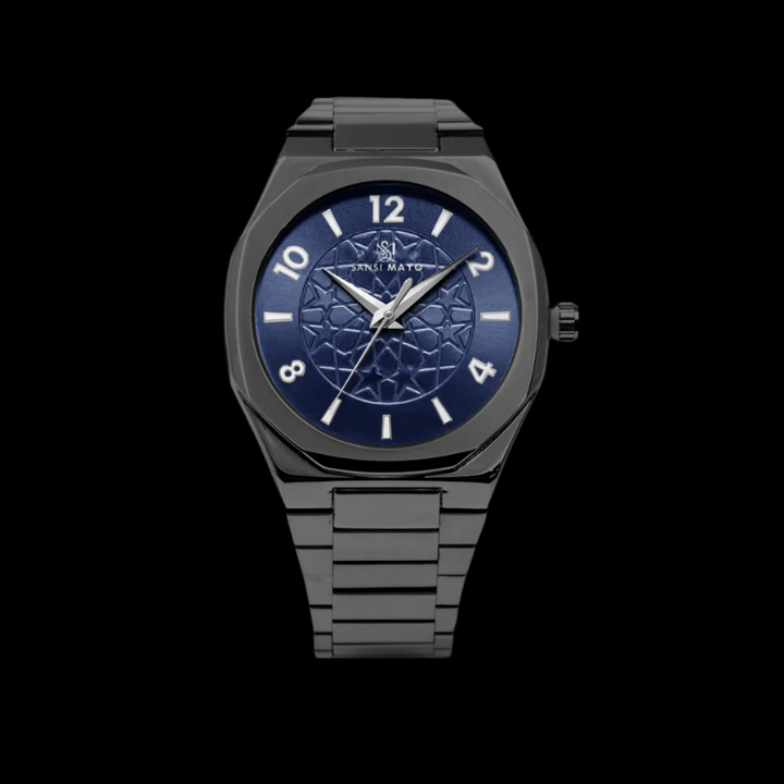Sansi Mayo Black & Blue Fusion Wrist Watch