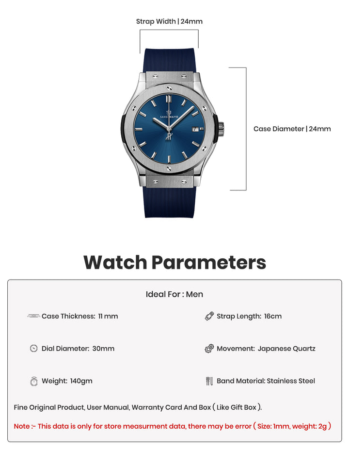 Gama Sky Blue Analog