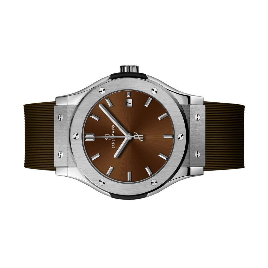 Gama Mocha Brown Analog