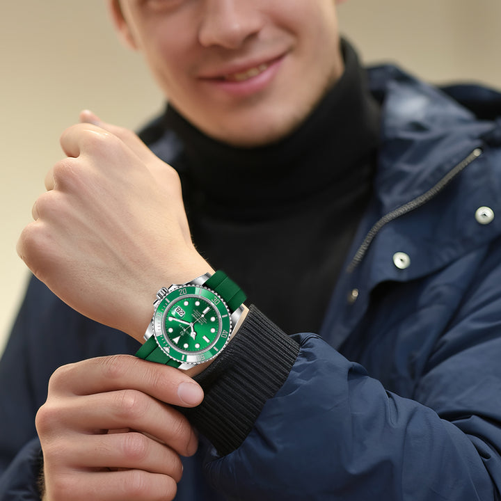 Suns Emerald Green Analog