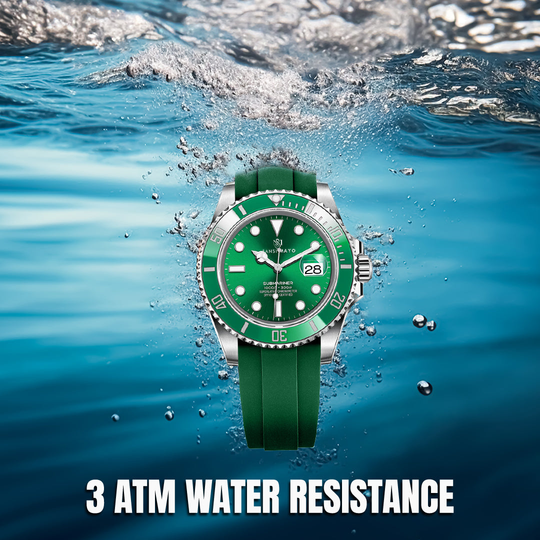 Suns Emerald Green Analog