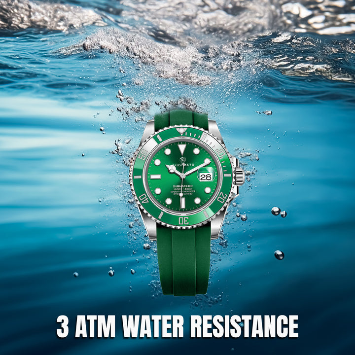 Suns Emerald Green Analog
