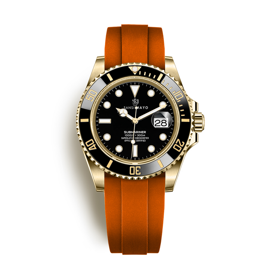 Suns Burnt Orange Analog