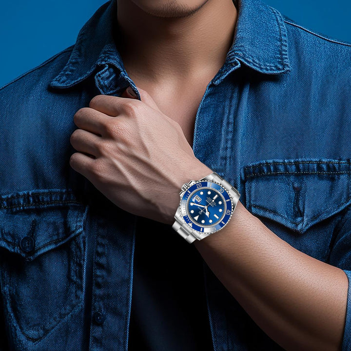 Zoro Azure Steel Analog