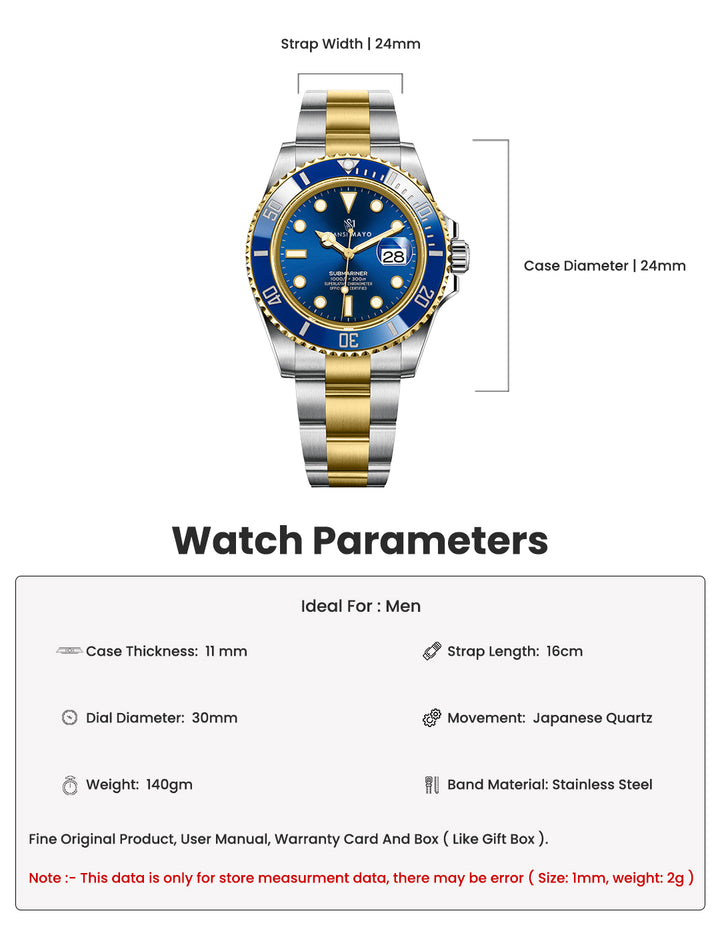Zoro Indigo Blue Analog