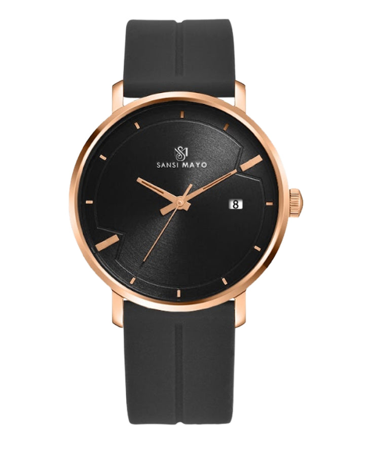 Jet Black Magnetic Lock Analog
